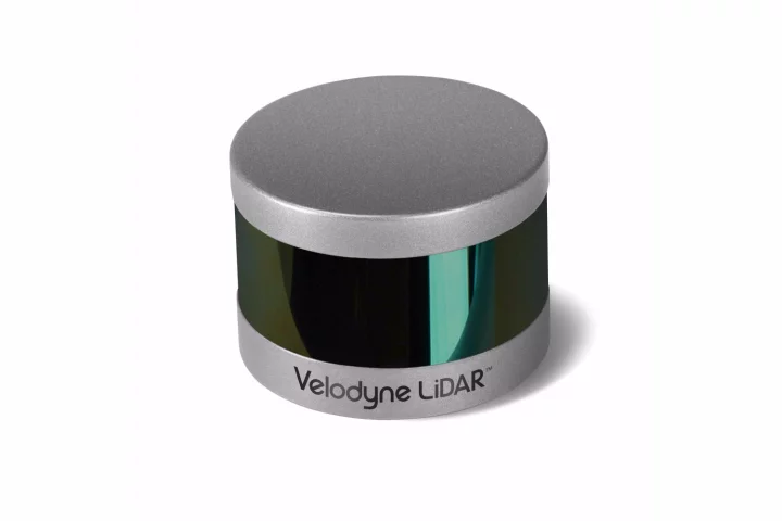 The 16 channels via which the Puck Hi-Res captures images are arranged at 1.33-degree intervals rather than at 2-degree intervals