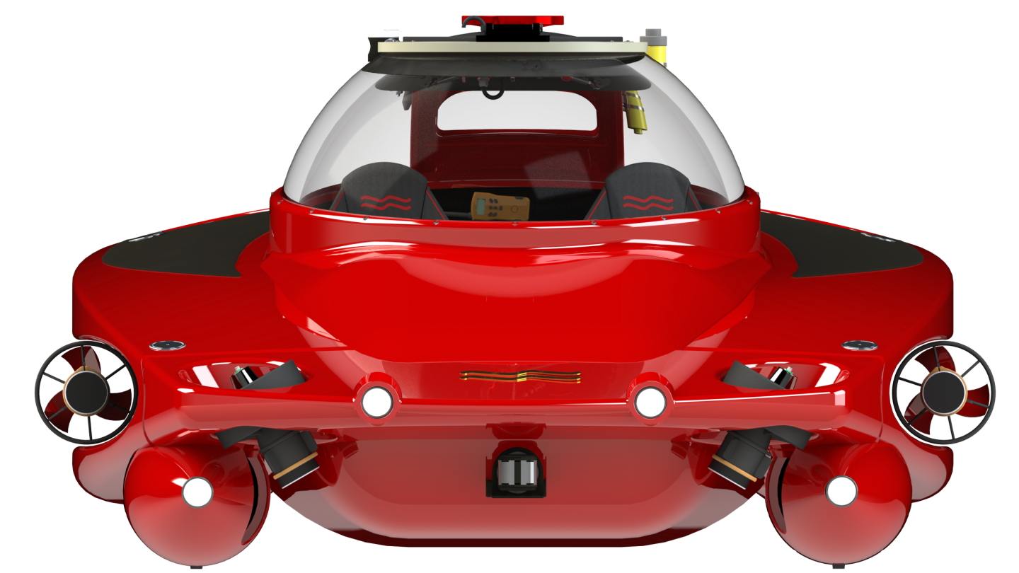 The HP Sport Sub 2 is capable of carrying a pilot and one passenger, has a six hour operating window and can dive to 100 meters (330 ft)