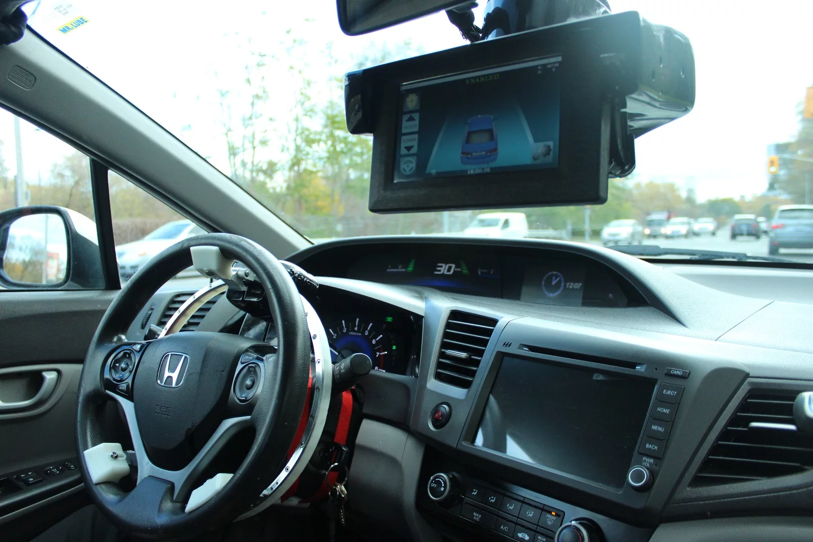 X-Matik's LaneCruise, an aftermarket self-driving add-on kit that can be retrofitted to any car