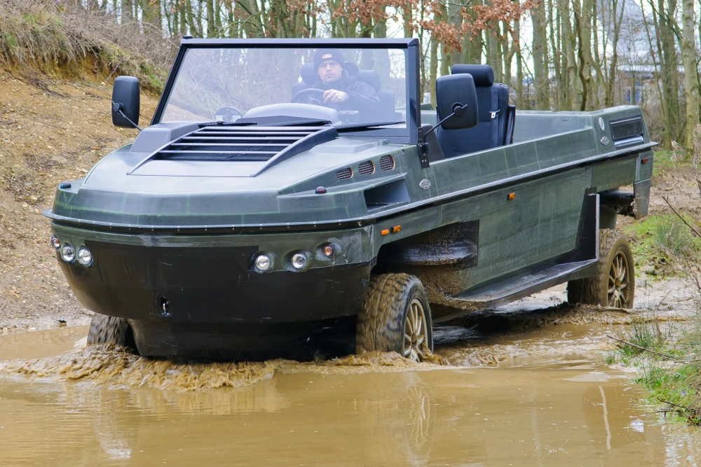 Gibbs Technologies has announced the availability of its Humdinga II amphibious truck