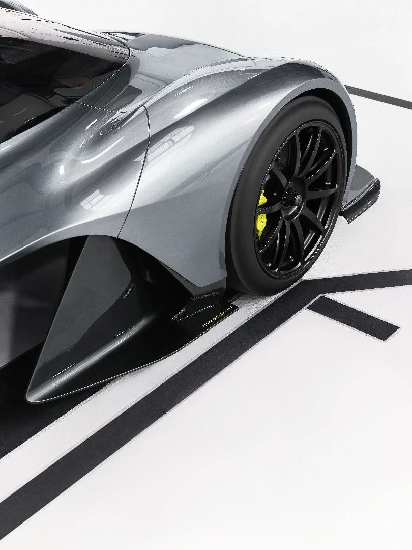 The AM-RB 001 debuts a revolutionary new aerodynamics concept for the road