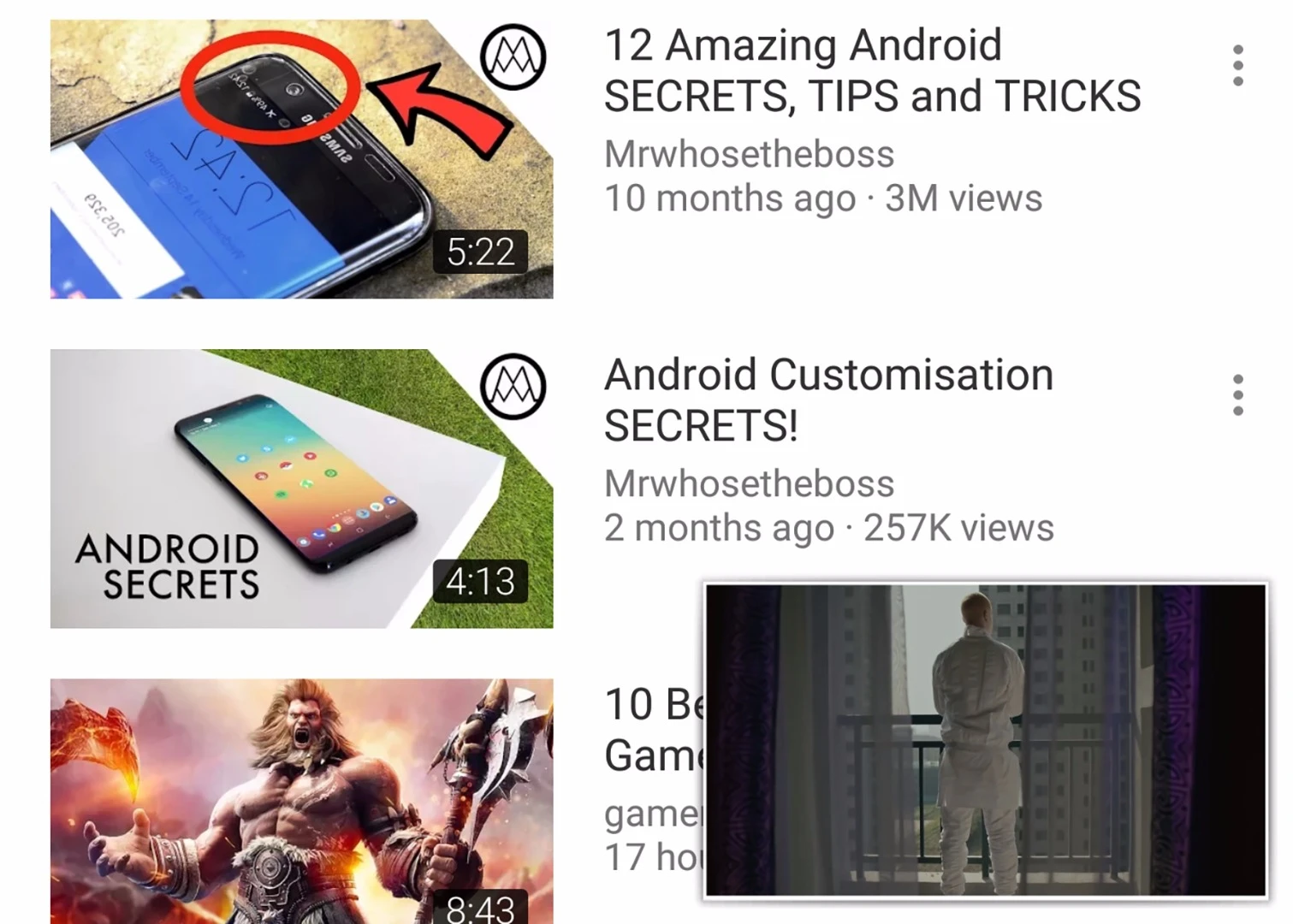 Picture-in-picture mode will now be available to any app that wants it