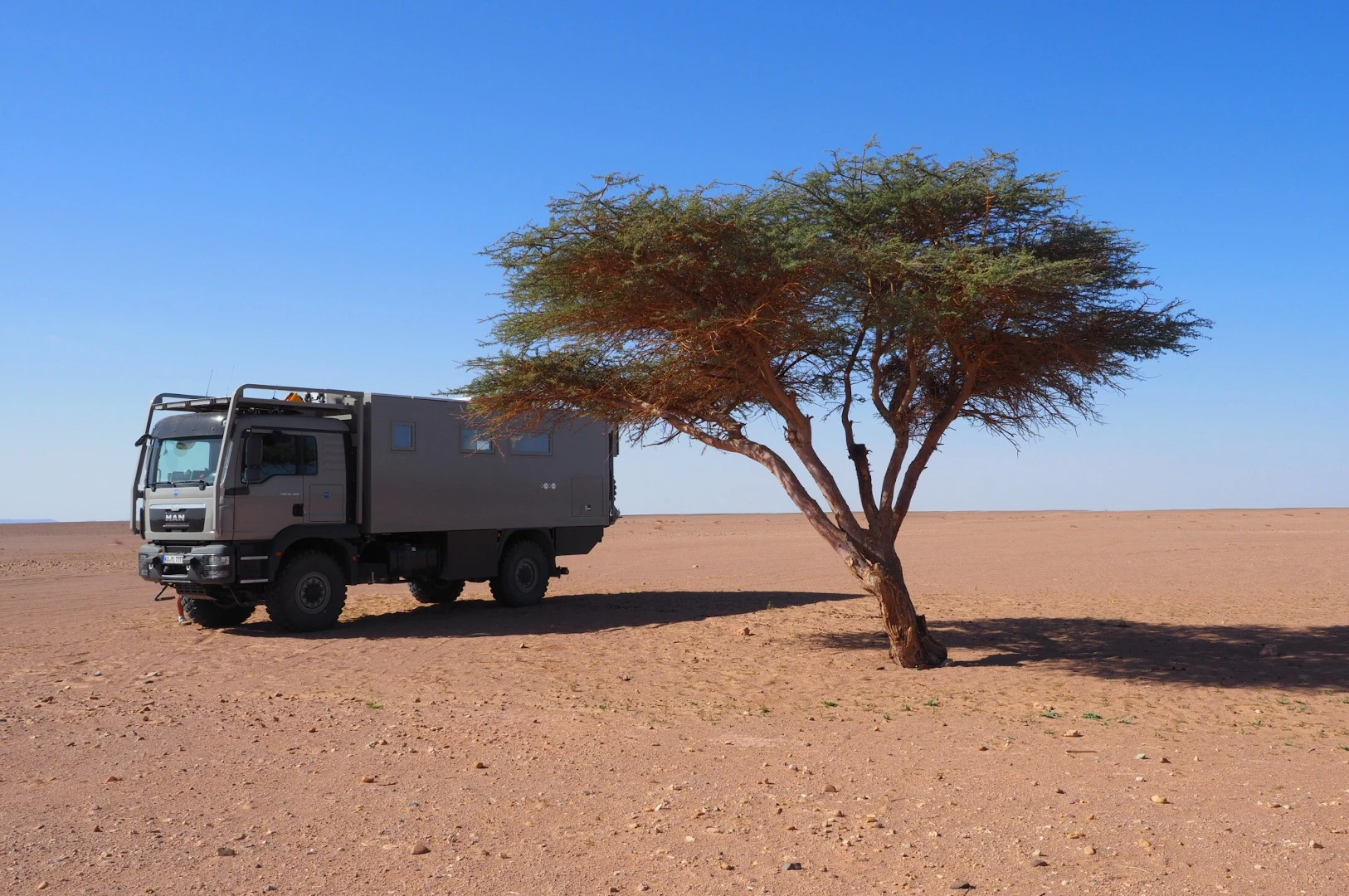 The MAN MD57 opens up new options for exploration while sleeping its occupants in comfort