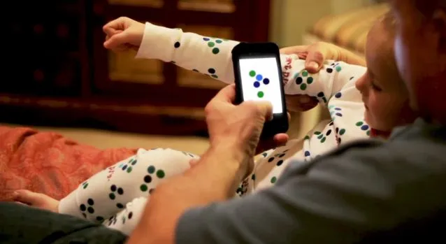 Smart PJs are children's pajamas patterned with dot codes that reveal bedtime stories when scanned with a smartphone