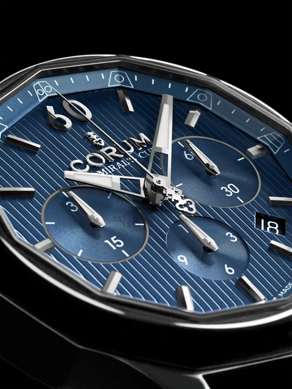 Corum Admiral’s Cup Legend 42 Chrono - 42 mm diameter in steel
