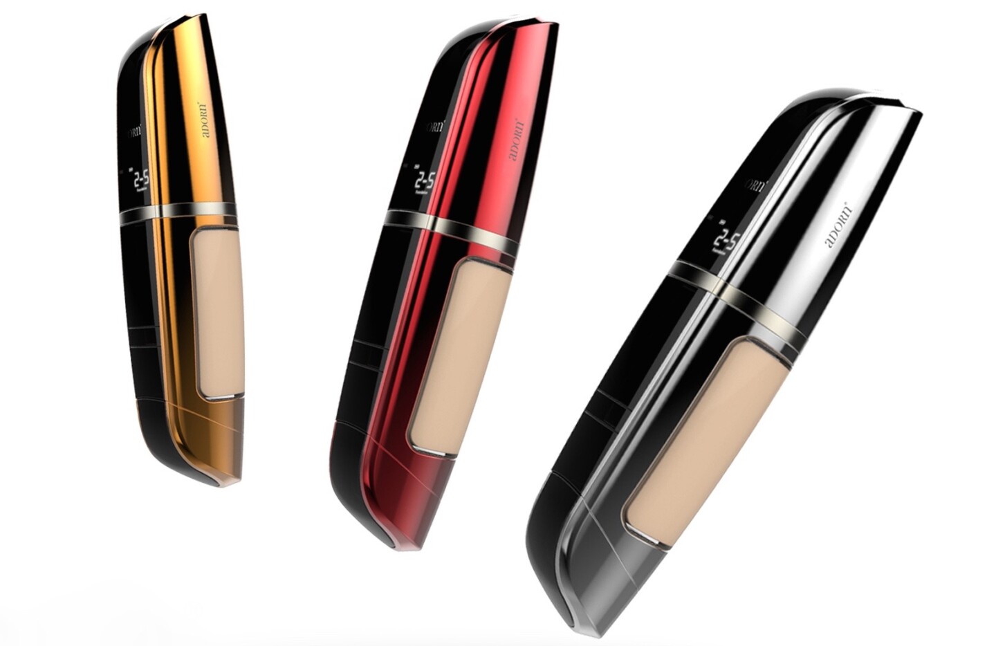 The pen-format Adorn device itself is waterproof, can run for "weeks" on one charge of its built-in battery, and reportedly works with all skin colors