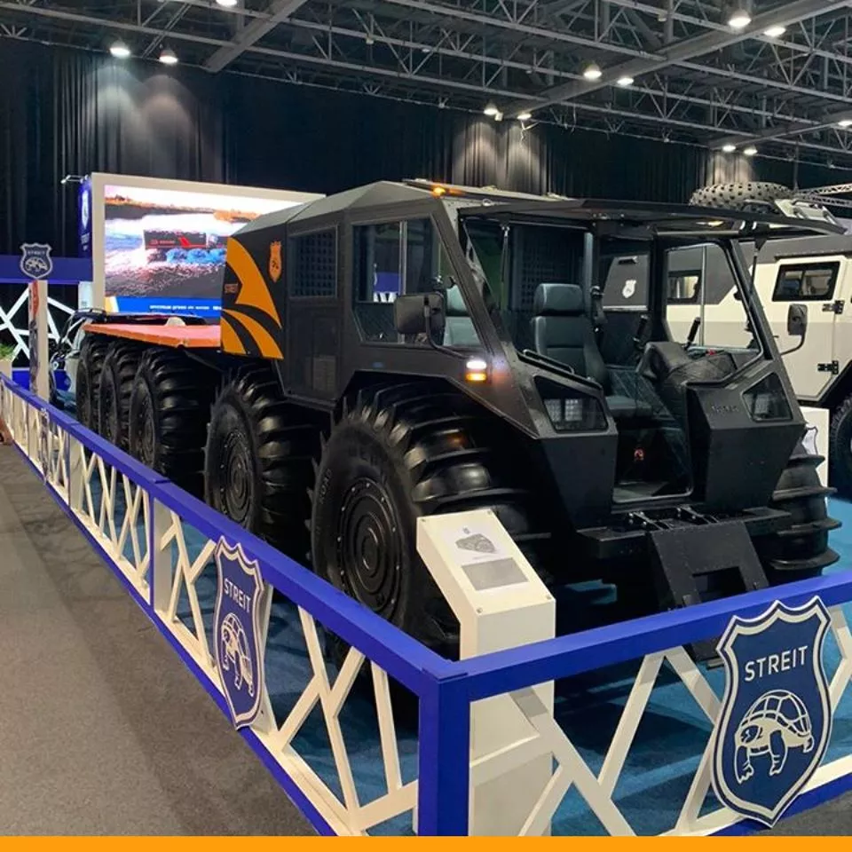 The Sherp Ark on display at the 2019 Dubai Motor Show in November