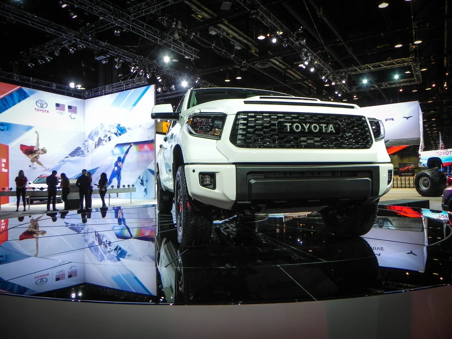 Unveiled in Chicago were the new TRD Pro models for Toyota's trucks and sport utilities