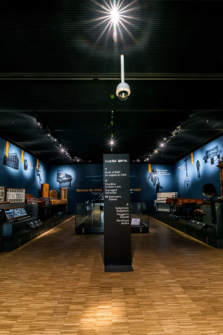 Hundreds of donated and restored instruments populate the NMC's exhibition floors