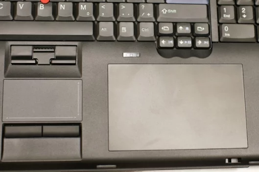 ThinkPad W700ds touchpad, Pantone Color Sensor, and Wacom Digitizer