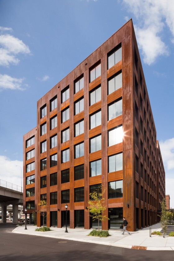 T3 is claimed to be the first major wooden multi-story building to be built in the US for more than 100 years