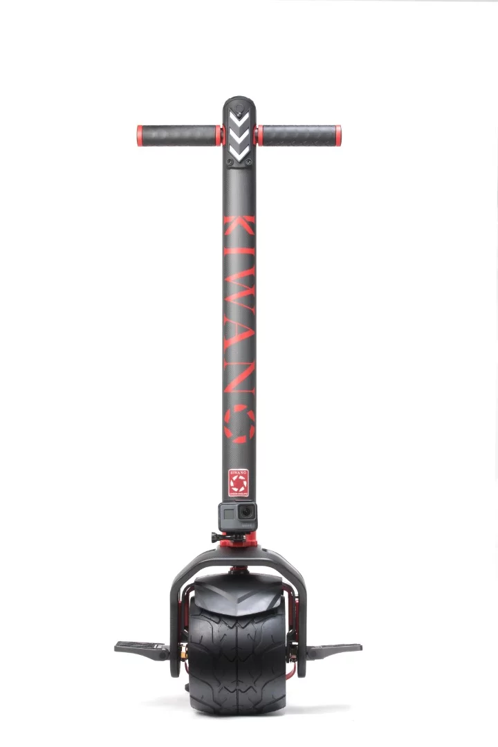 The Kiwano KO1+ can be had with an optional actioncam mount, so you can record your monowheel adventures