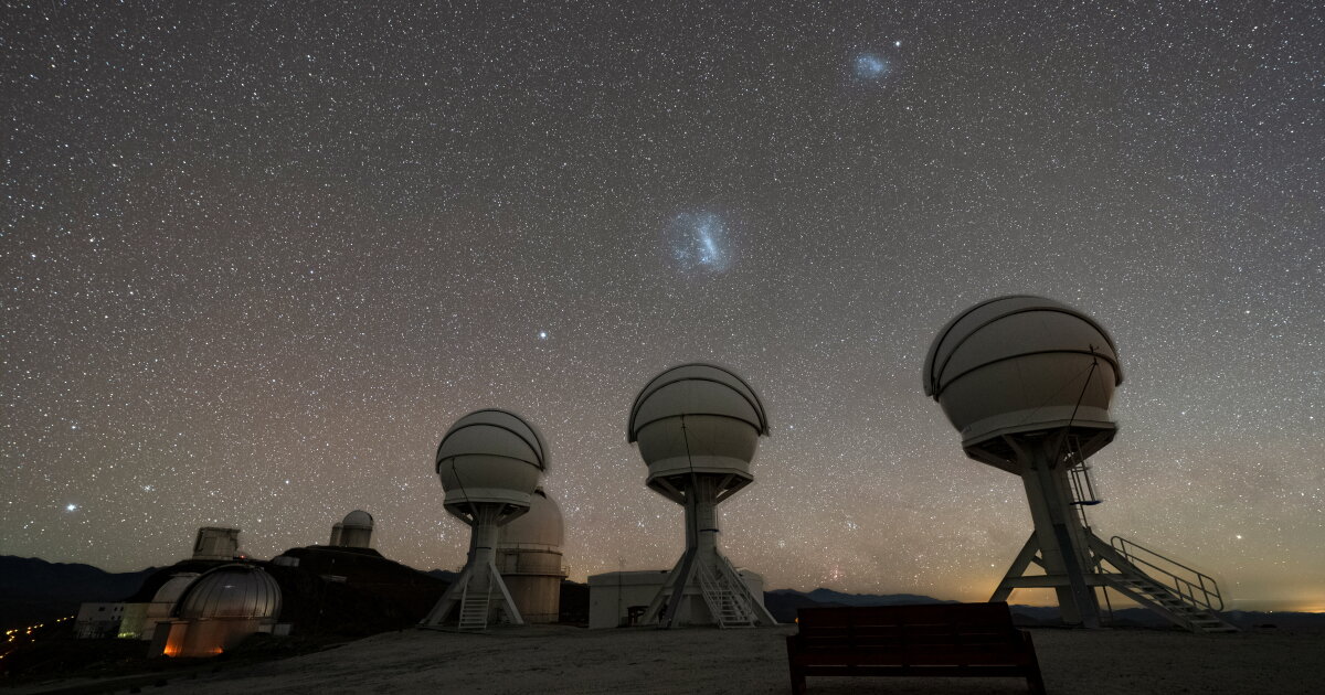 New trio of telescopes scans the southern sky for gravitational waves