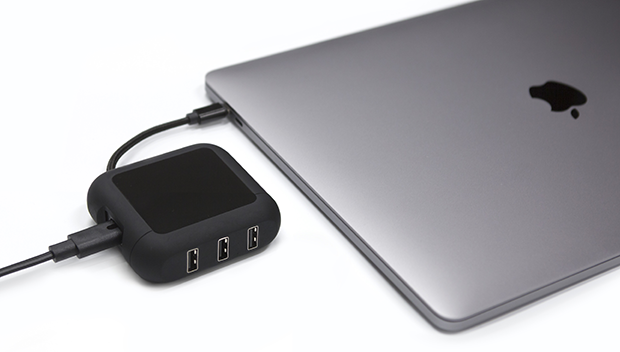 The PowerUp is available in black or white