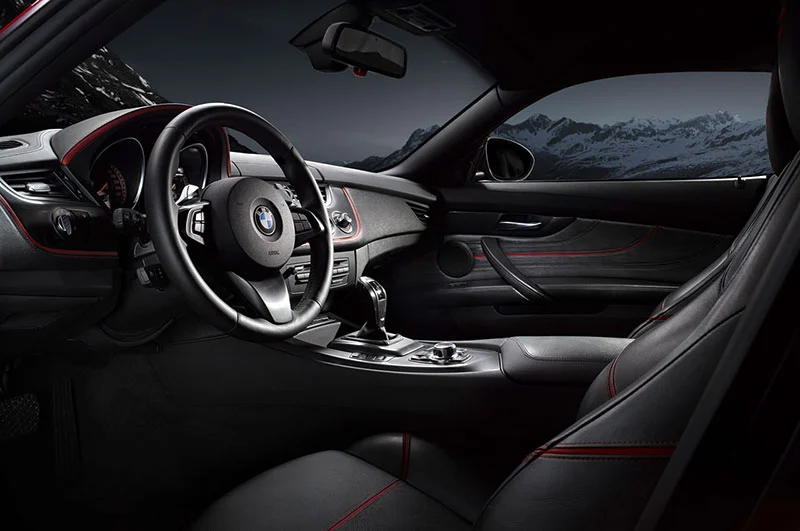 The BMW Zagato Coupe interior