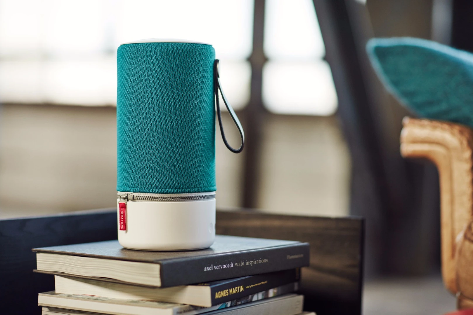 The Libratone Zipp speakers offer 360 degree audio, making any spot in the room a "sweet spot"