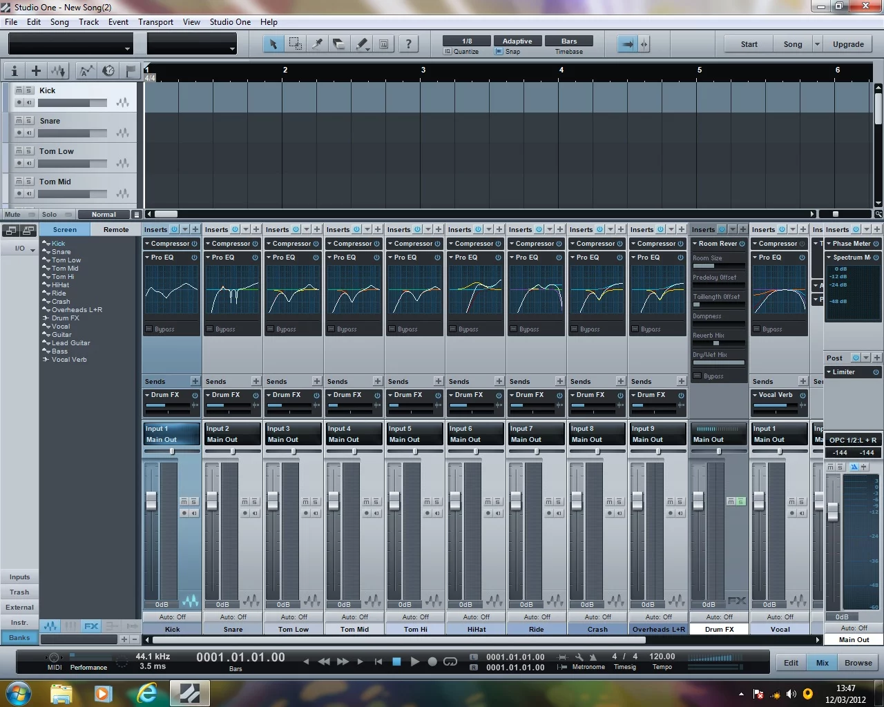 Artists who want to control every aspect of the creative process will appreciate the kind of control Studio One offers
