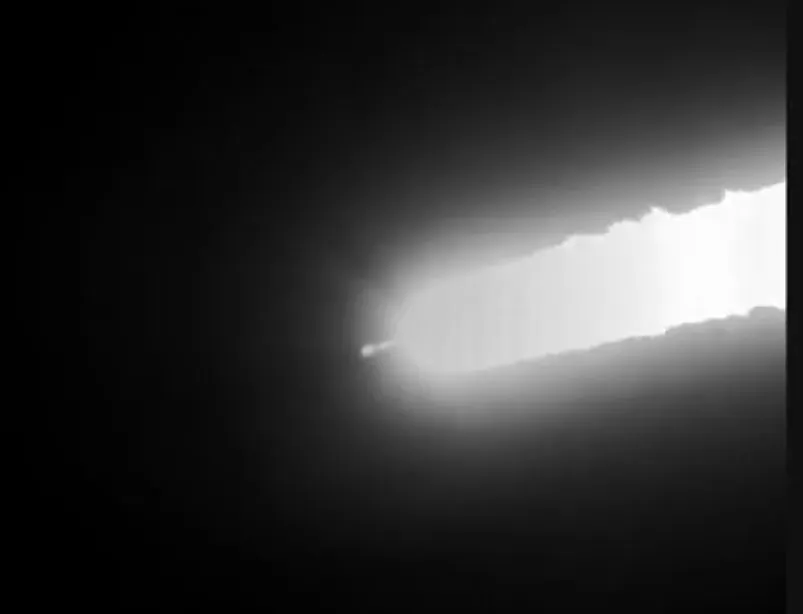 Range camera view of Iridium-1