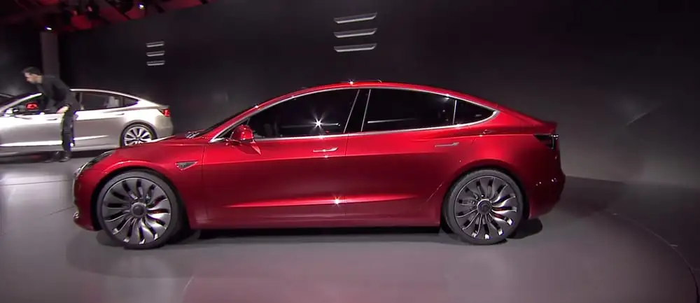 Tesla Model 3 debut