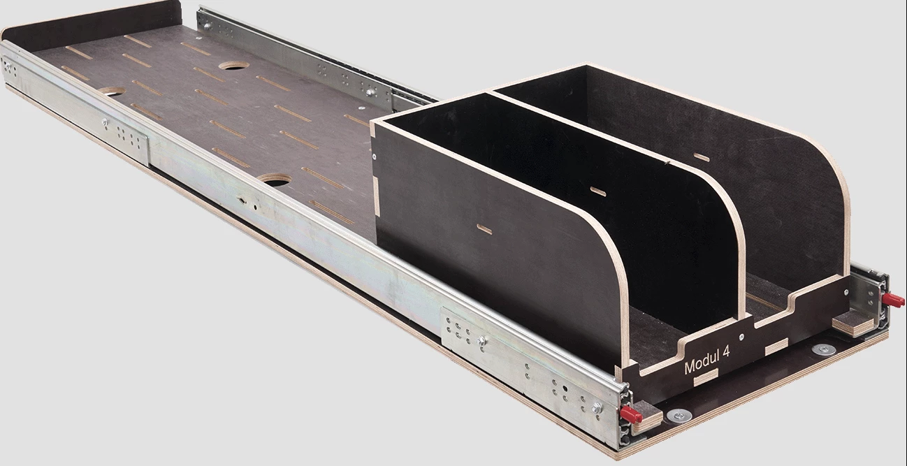 VanMe Bobo module 4: slim water canister slide