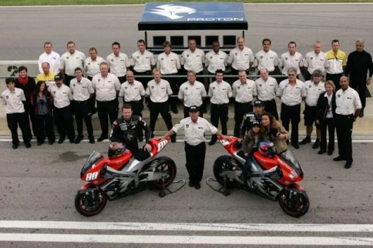Team Roberts Proton circa 2004. Fingers are crossed that one of motorcycling's most loved characters will yet craft a winner under his own banner.