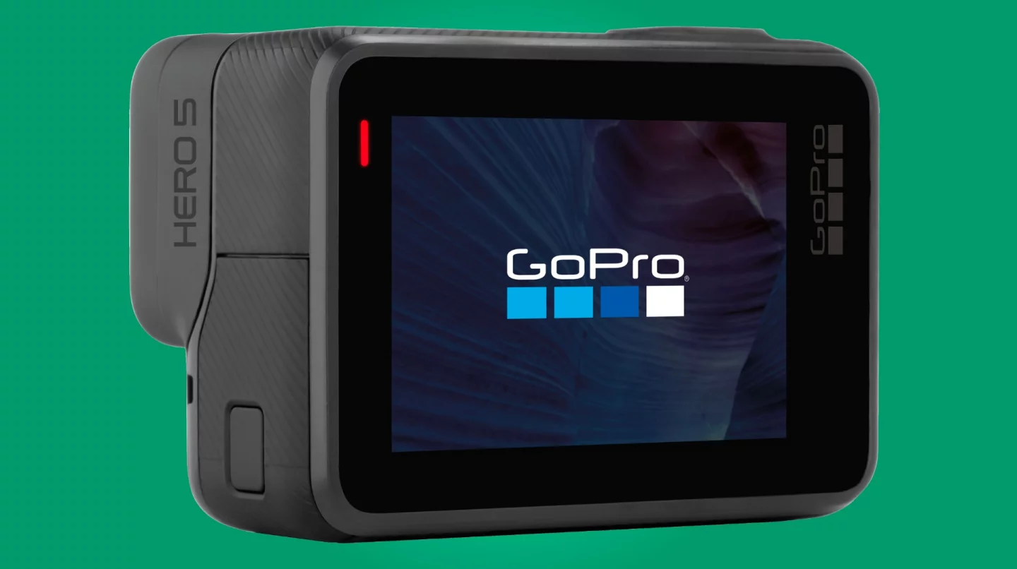 The GoPro Hero5 Black features a rear touchscreen
