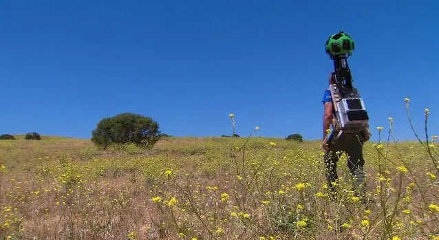 The Android-powered system is contained within a single backpack (Photo: Google)