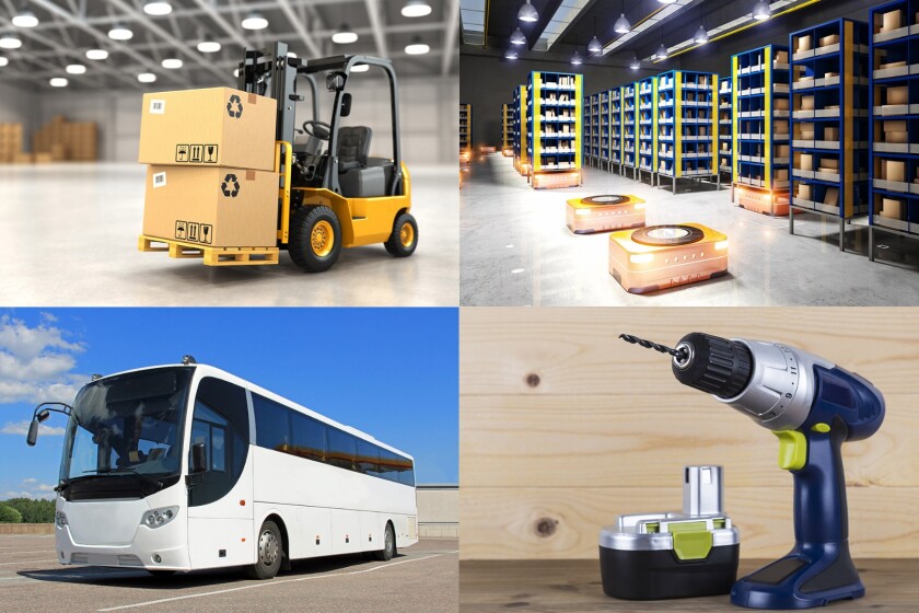 Other applications Nawa is exploring include industrial tools and vehicles, automated inventory robots, buses, trucks and public transport, and power tools