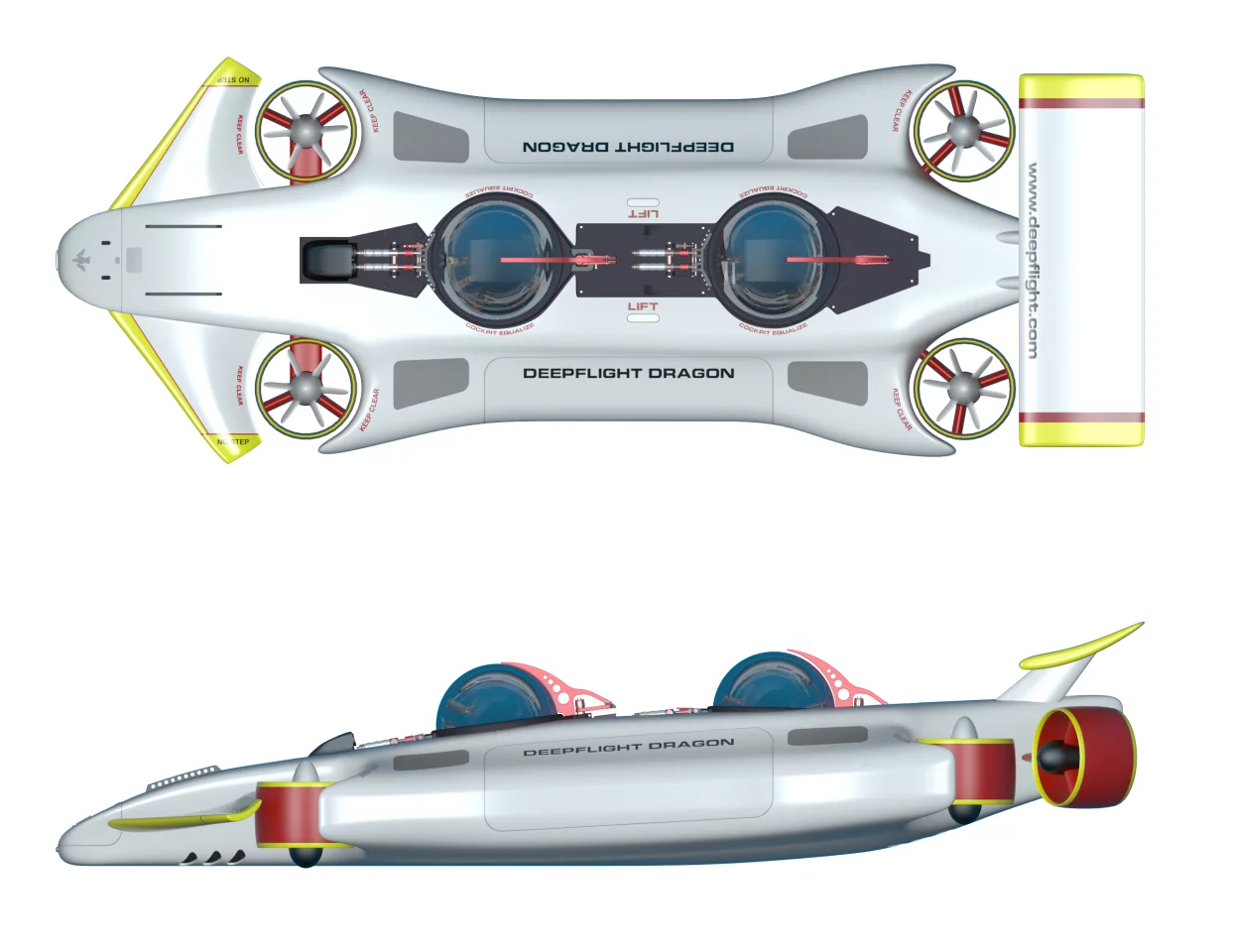 The DeepFlight Dragon