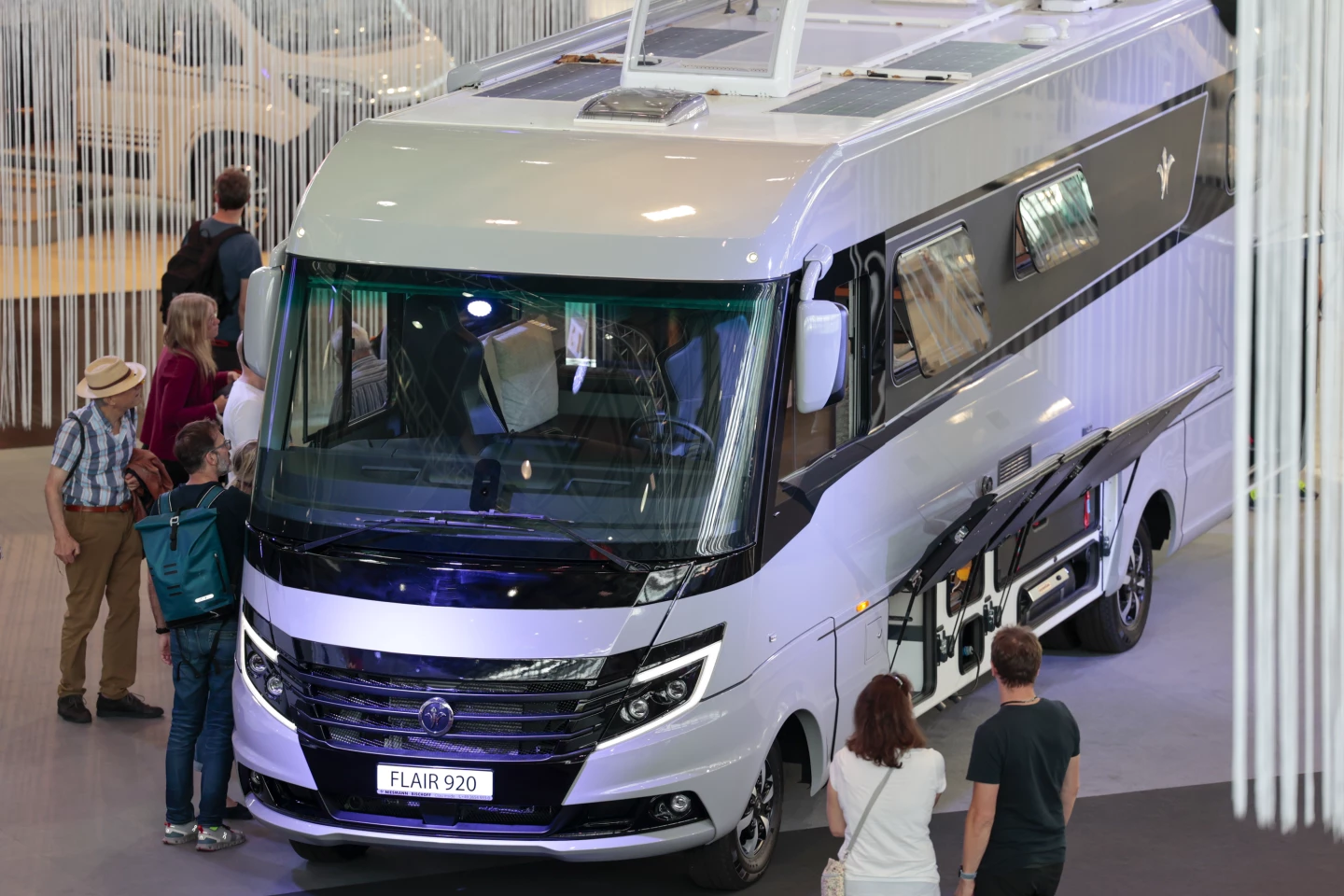 Niesmann + Bischoff offers 220- and 440-W solar charging options