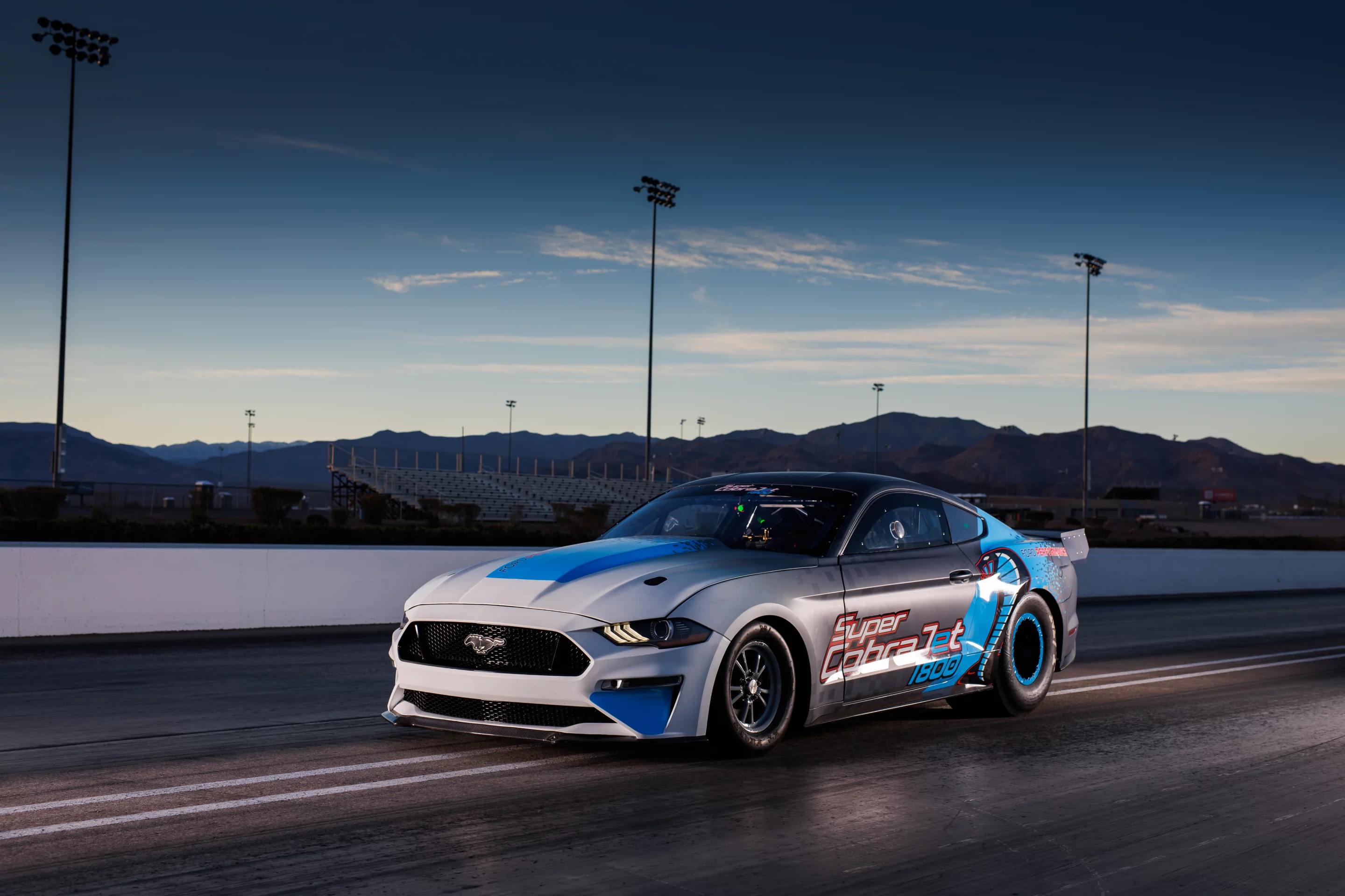 With a lighter battery, new transmission, new software and a few other updates, the Mustang Super Cobra Jet makes even more power than its predecessor