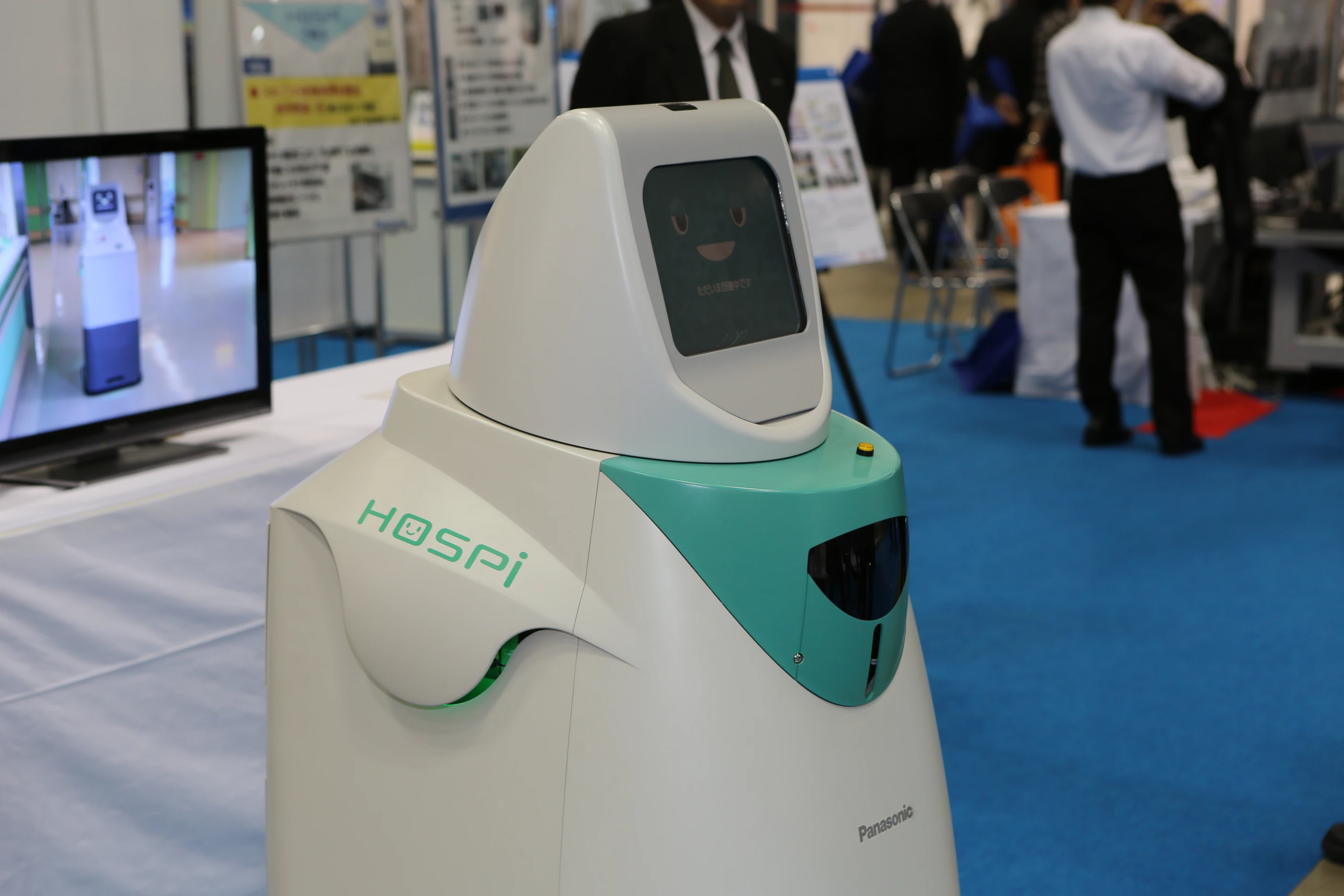 Panasonic is aggressively targeting medical applications for its robotics technologies (Photo: Mike Hanlon, Gizmag)