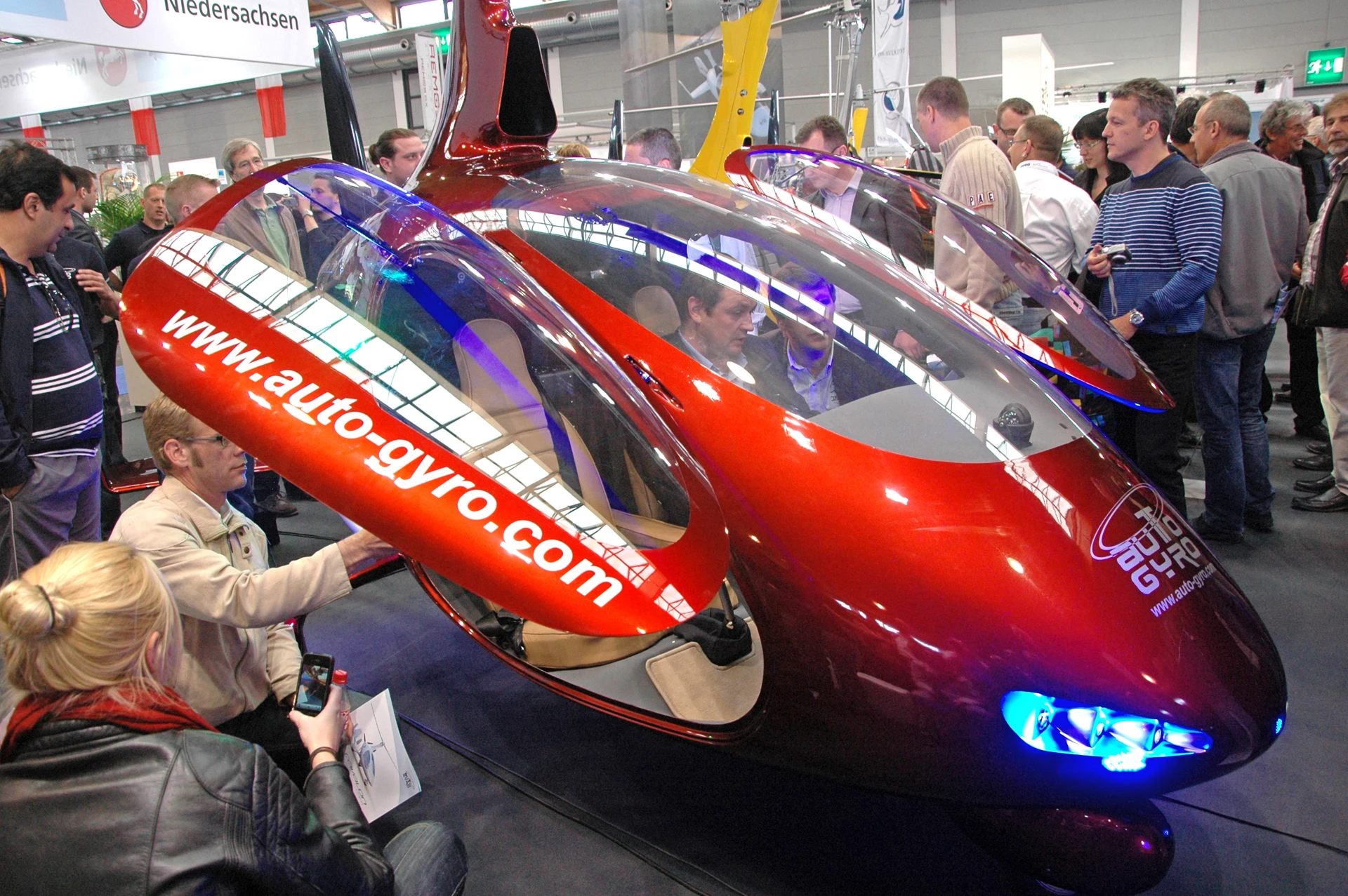 Auto-gyro's Cavalon at Aero Friedrichshafen this week