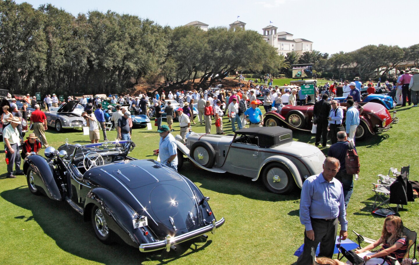 The 2014 Amelia Island Concours d'Elegance in Florida is one of the world's most prestigious classic car events. Image: Amelia Island Concours d'Elegance