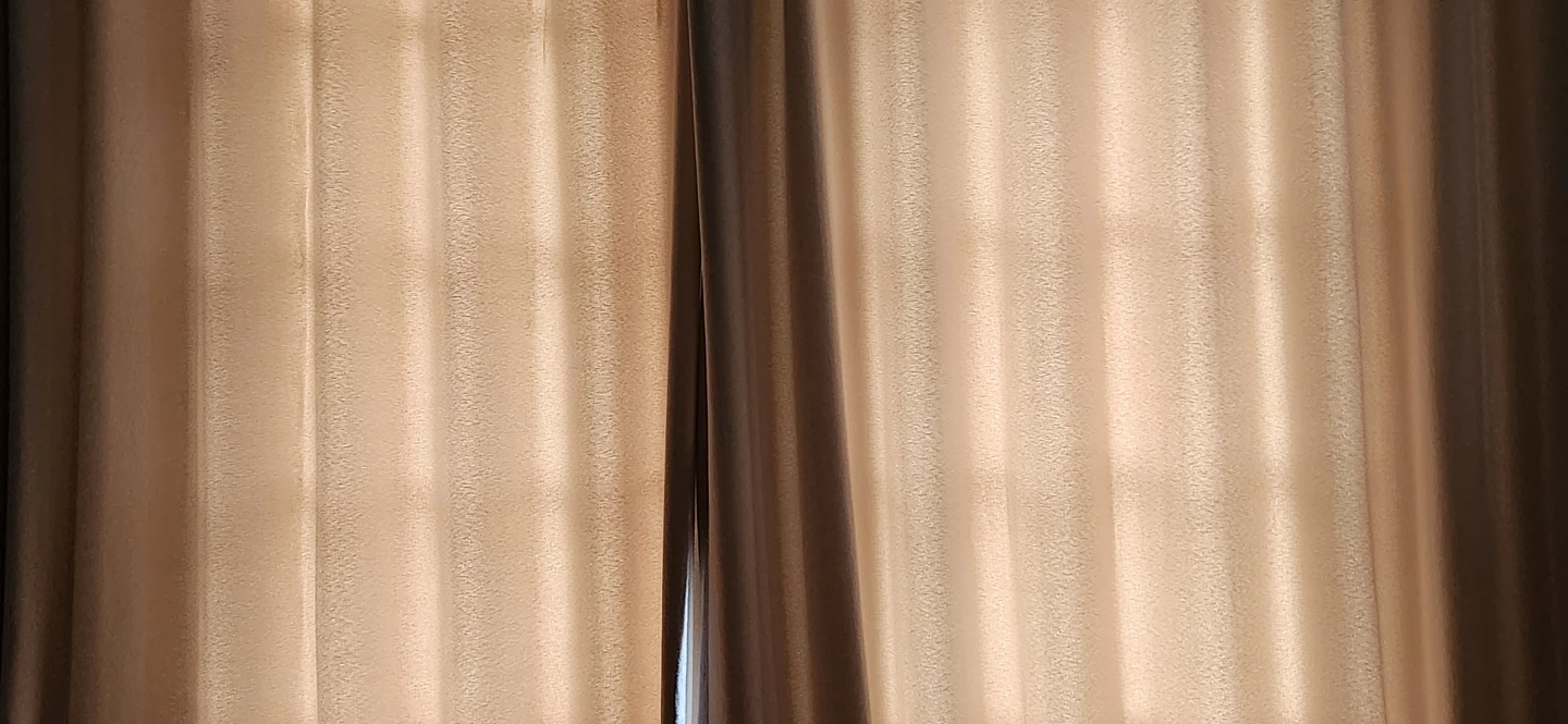 The 90% blackout drapes are solid quality. I have no complaints about them. They come pre-fitted with all the hangers too, making it as simple as hooking them into the rod loops to hang it