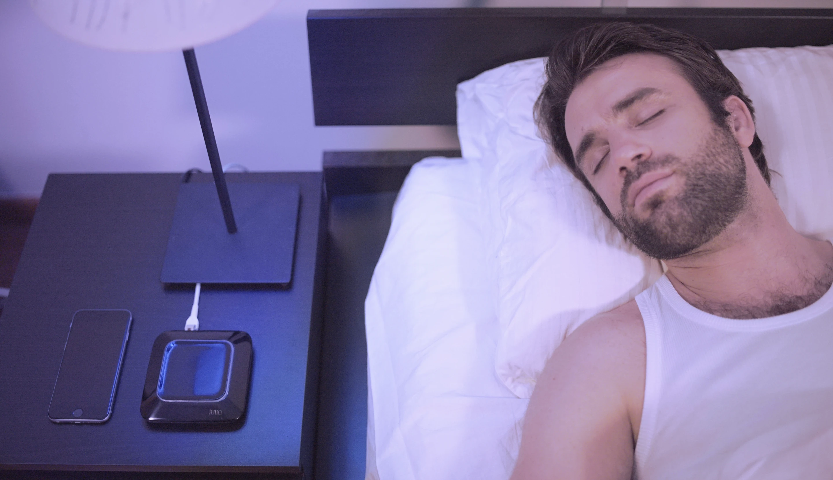 The Juvo sleep monitoring system is claimed capable of tracking your slightest movements 100 times a second, picking up every breath and every heartbeat