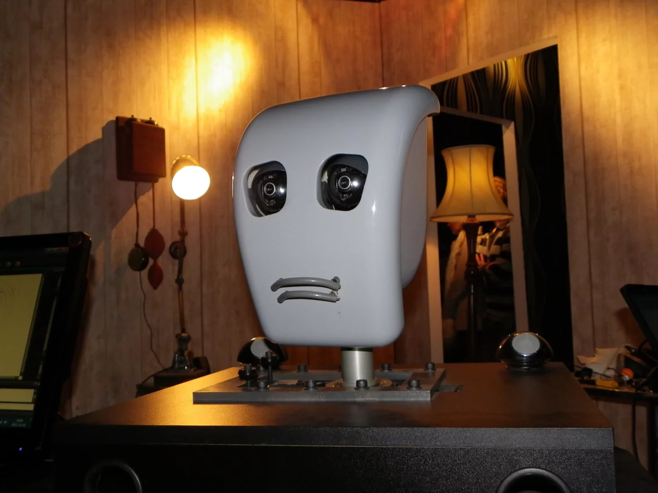 FLASH's alternative ROMEK head, feeling rather forlorn at his disembodied state (Photo: Gizmag)