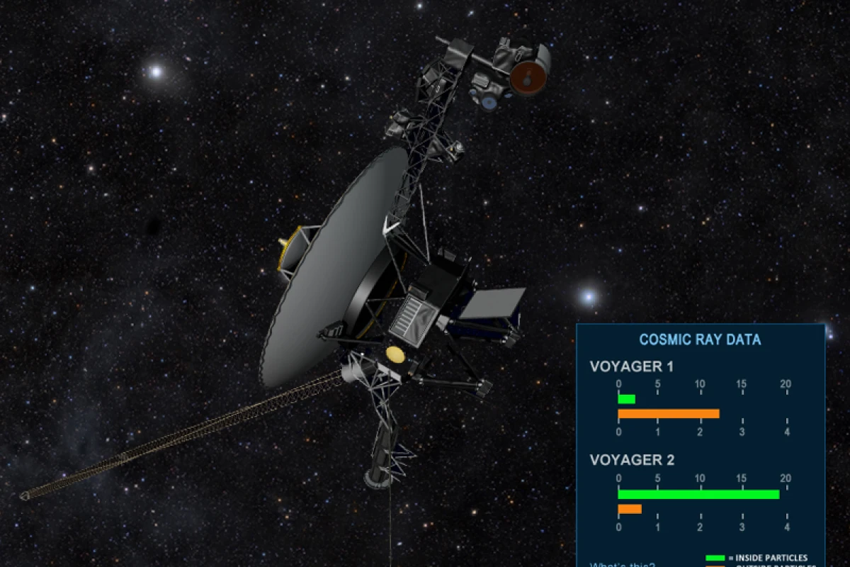 The Voyager gauge (Image: NASA)
