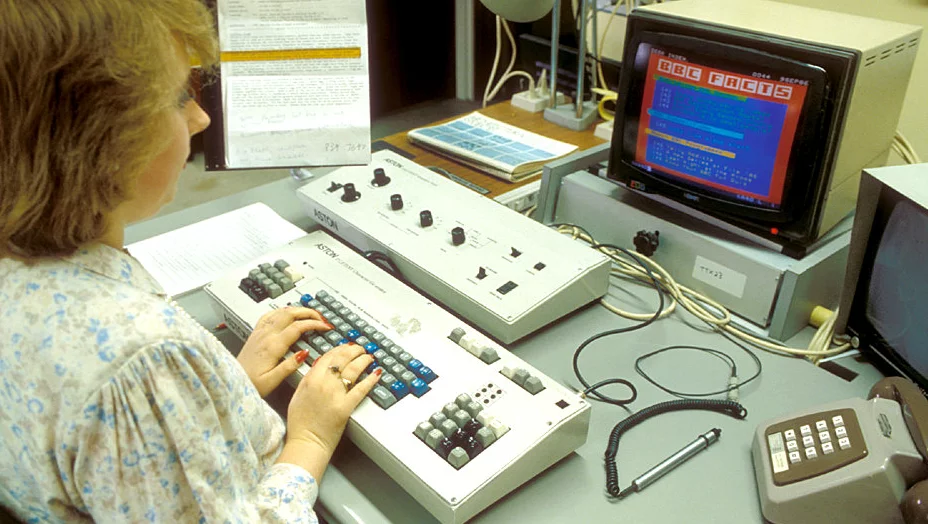 Later Ceefax editing technology