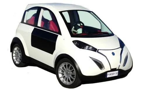 The P-MOB prototype electric car