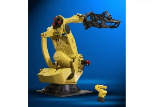 “The M-2000iA is the world’s largest and strongest six-axis robot,” said Rich Meyer, product manager, FANUC Robotics. “It has the longest reach and the strongest wrist – surpassing all other six-axis robots available today."