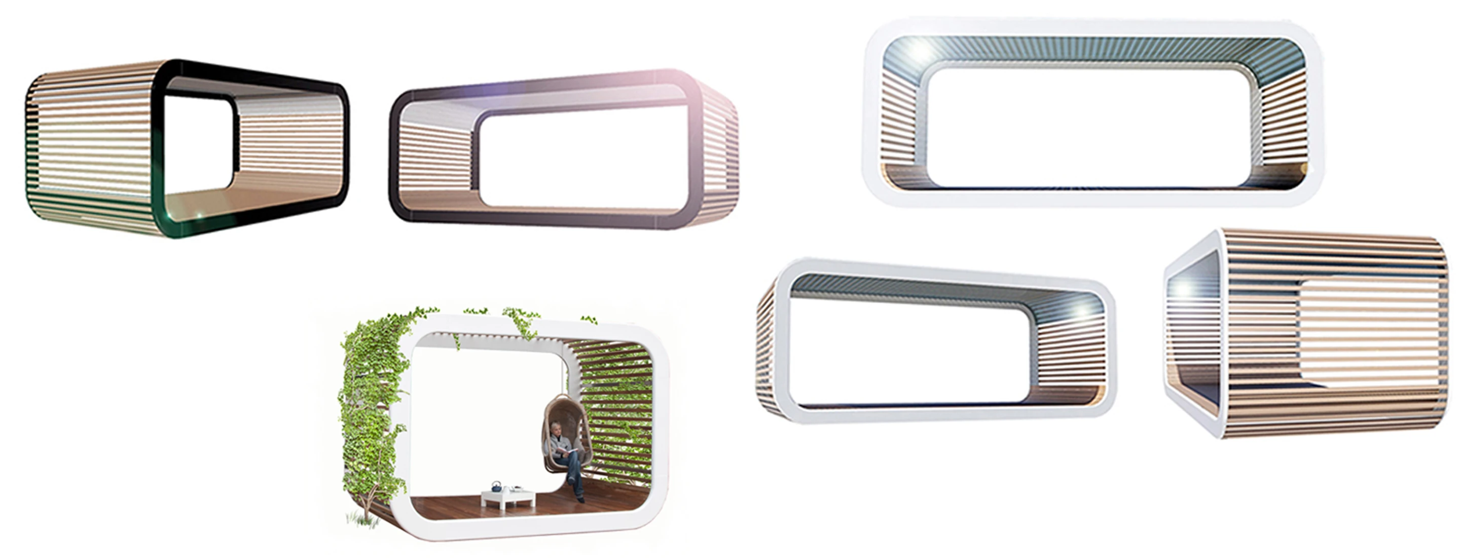 Pergola unit from Slovenian architects Coodo