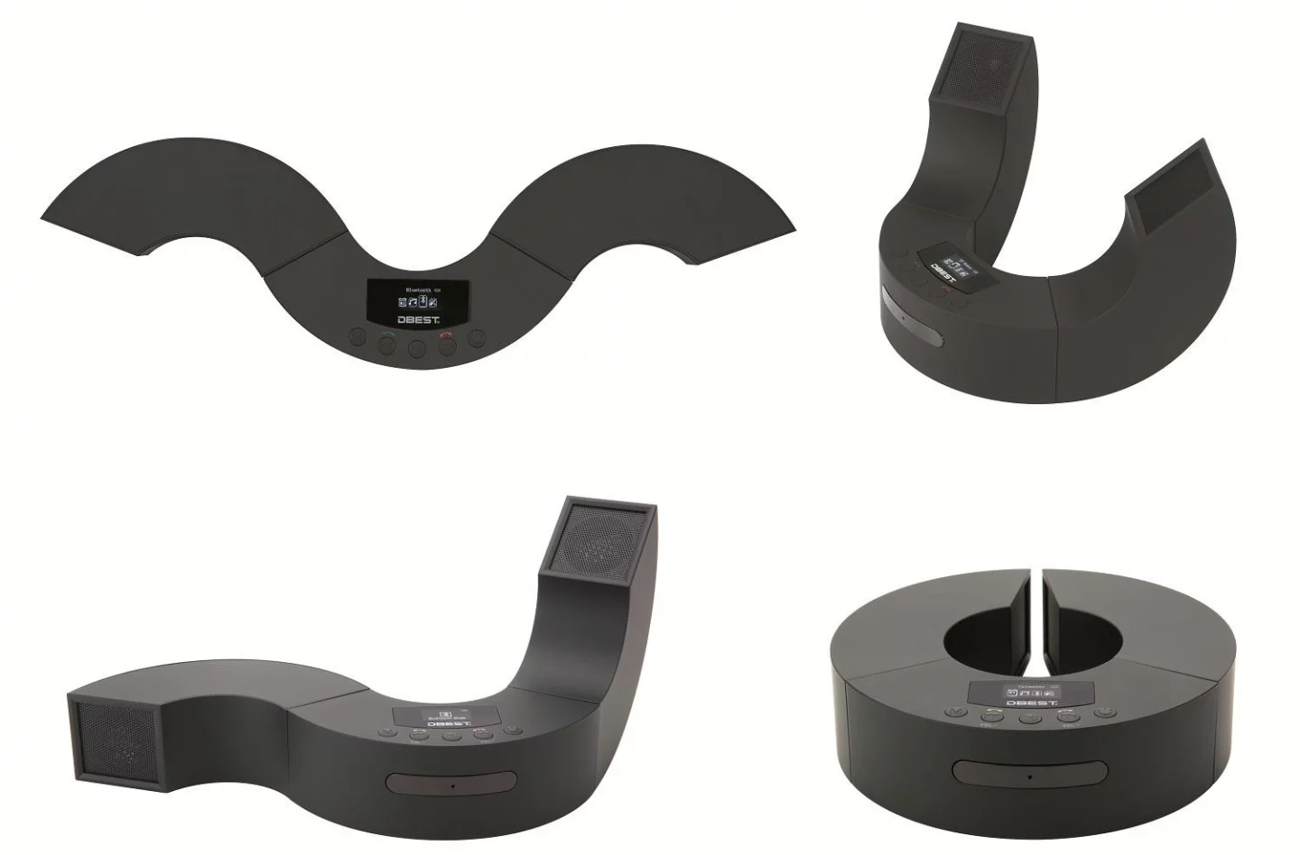 DBEST's Transformative speaker can twist and turn into a variety of form factors