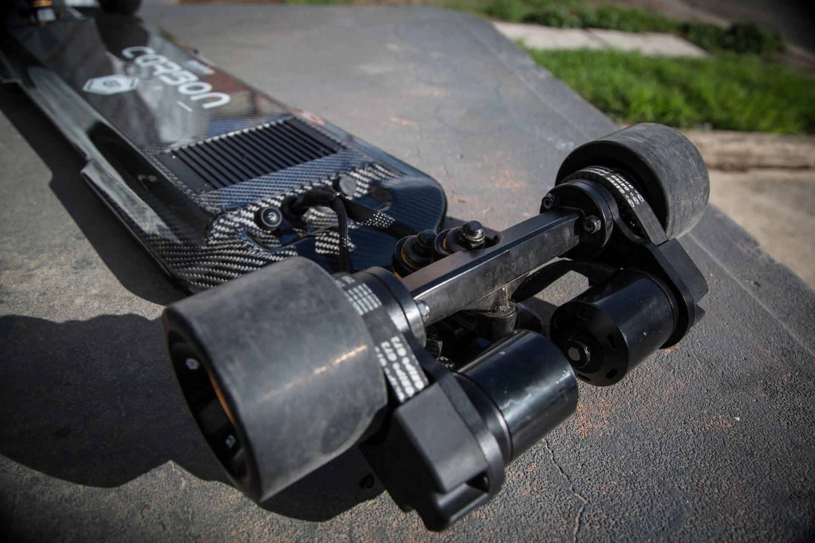 With the street wheels attached, the GT is not only faster, handles better and just feels smoother to ride, it will also go much further with each charge