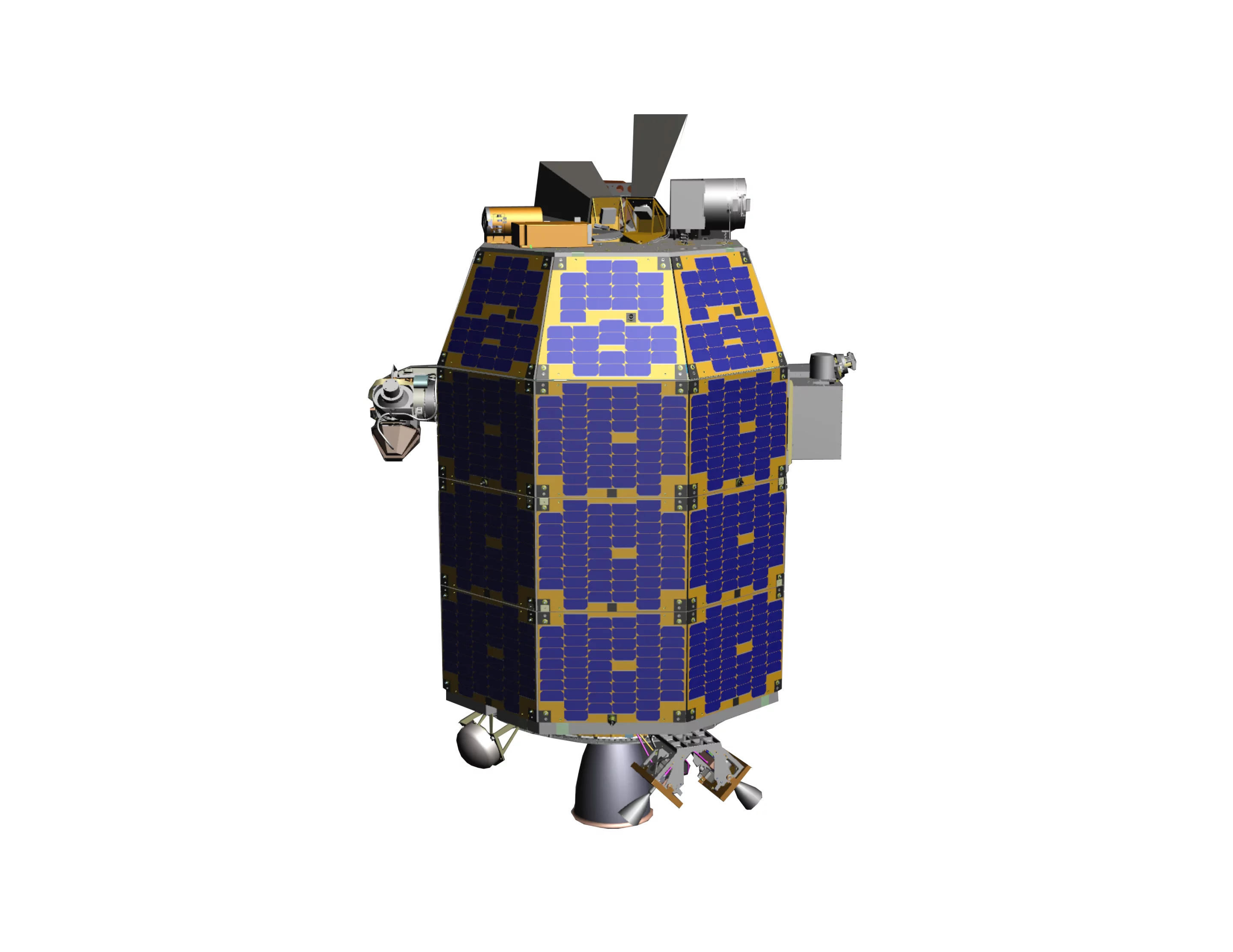 Rendering of LADEE (Image: NASA)