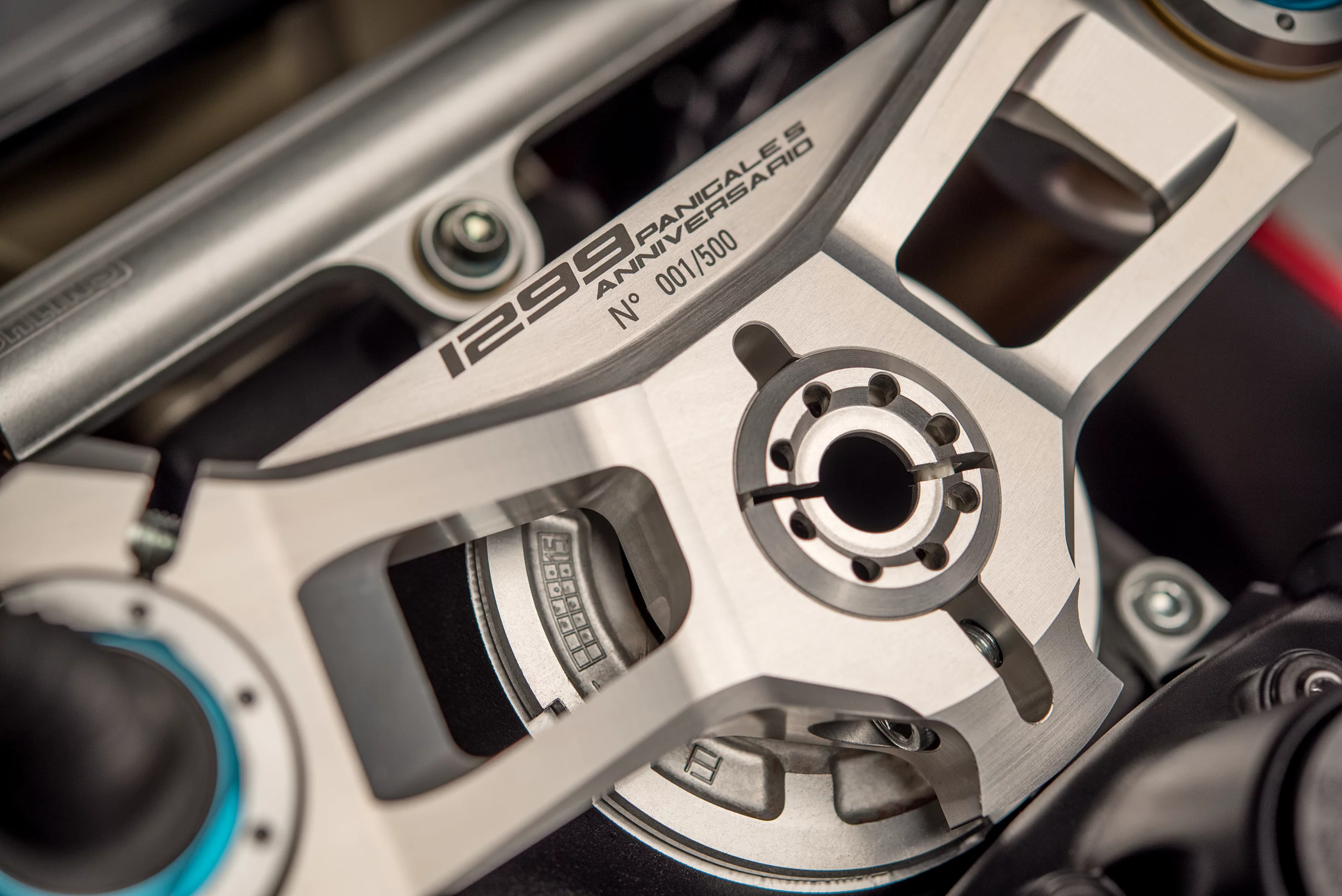 Each bike has its production number etched on