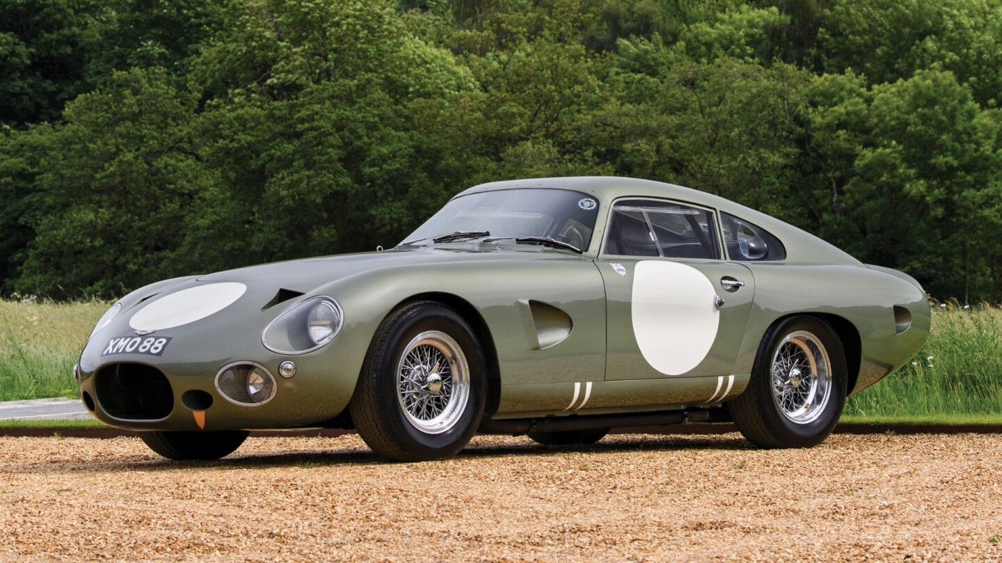 Prior to this week, only eight cars had ever sold for more than $20 million at auction, but in the last two days another three cars have now joined that elite club, with the third car being a 1963 Aston Martin DP215 GT Competition Prototype that sold for $21.455 million.