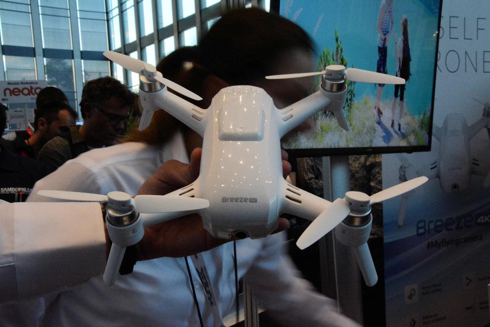 Yuneec put the Breeze on show at IFA this week