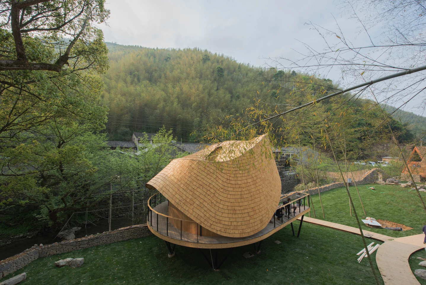 The Treewow Villa O was completed in April