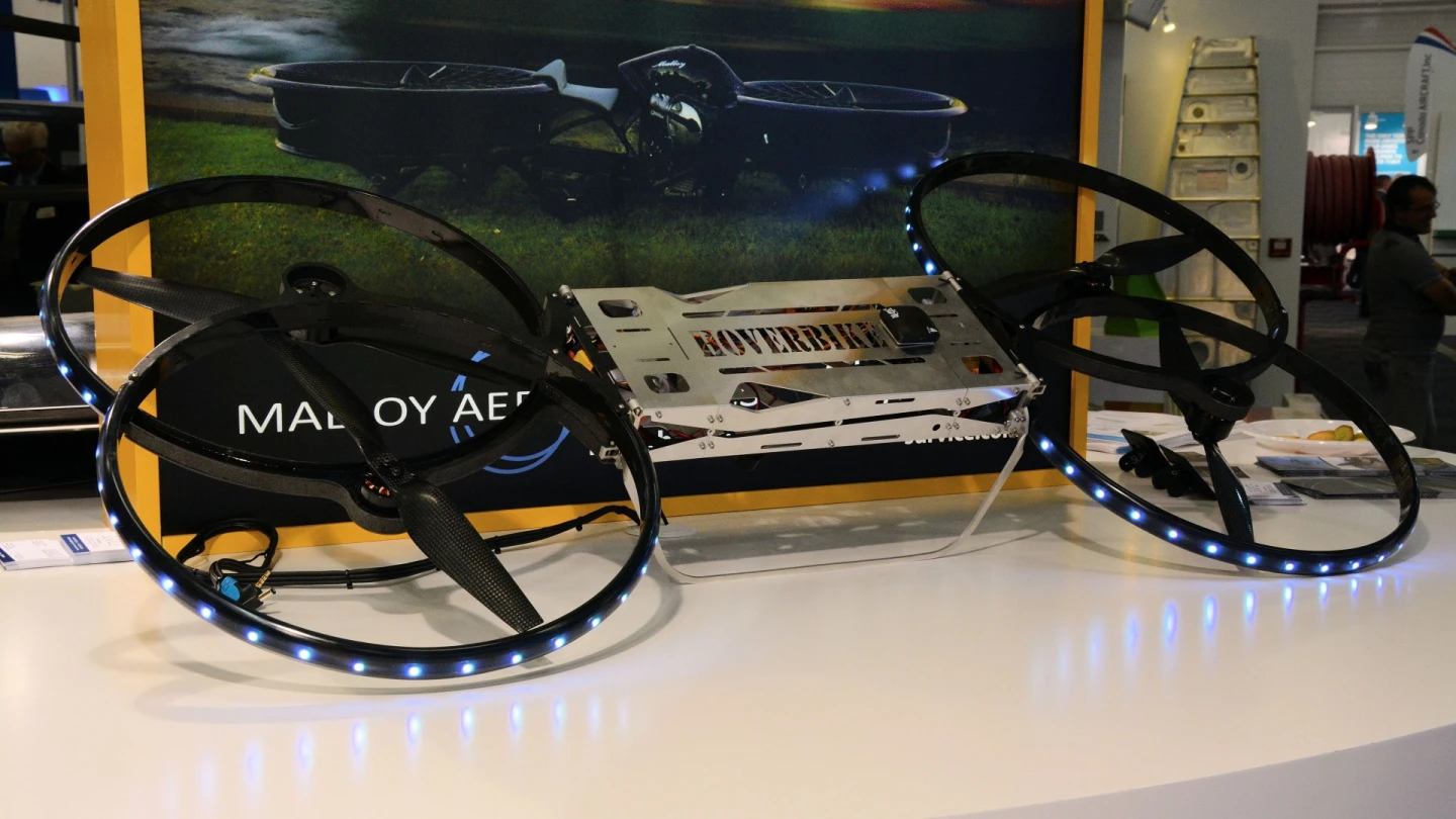 The team conducted a successful crowdfunding campaign last year to help fund development of the full-size quadcopter